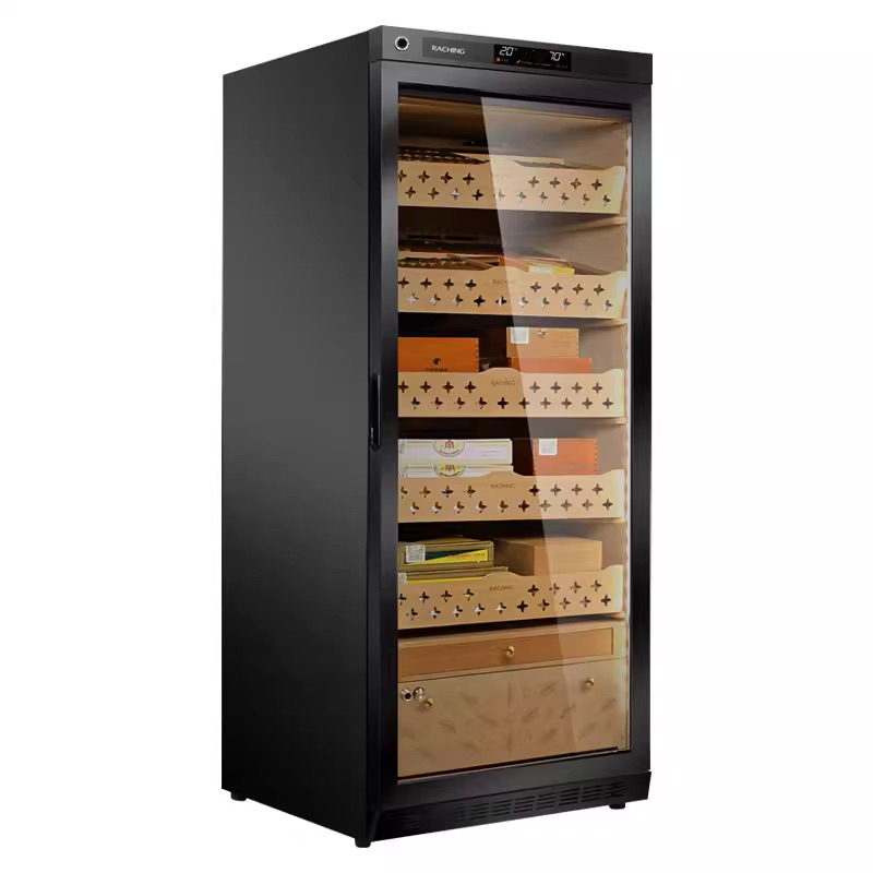 Lubinski台灣官方總代理美晶雪茄櫃水平線M1800A/2800A/3800壓縮機恆溫恆濕保濕櫃CAPADURA