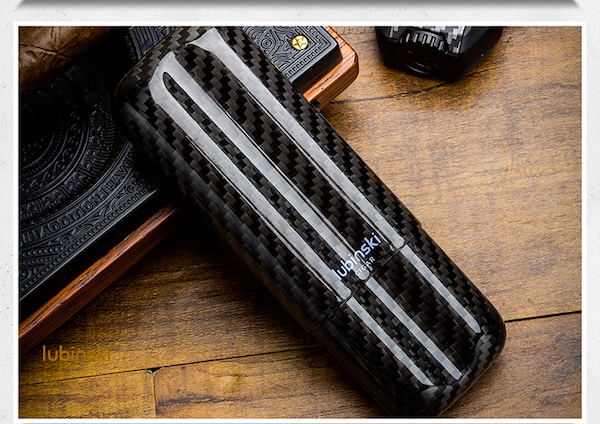 「Lubinski 台灣官方總代理」LUBINSKI 時尚個性三支裝雪茄保濕管|Capadura|,雪茄槍,雪茄剪,雪茄包,雪茄客,雪茄