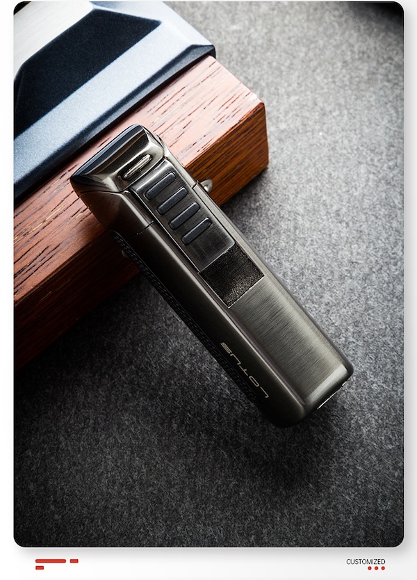 「Lubinski 台灣官方總代理」LOTUS正品蓮花 多功能大火三直衝充雪茄打火機｜Capadura｜,雪茄課程,雪茄館,cigar,Capadura,非古雪茄