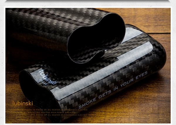 「Lubinski 台灣官方總代理」LUBINSKI 時尚個性三支裝雪茄保濕管|Capadura|,雪茄槍,雪茄剪,雪茄包,雪茄客,雪茄