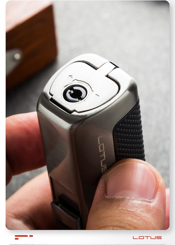 「Lubinski 台灣官方總代理」LOTUS正品蓮花 多功能大火三直衝充雪茄打火機｜Capadura｜,雪茄課程,雪茄館,cigar,Capadura,非古雪茄