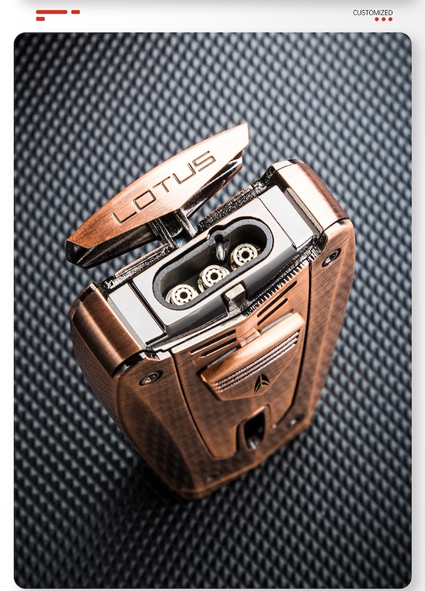 「Lubinski 台灣官方總代理」LOTUS美國正品原裝 藍焰三直衝防風雪茄打火機|Capadura|,雪茄課程,雪茄館,cigar,Capadura,非古雪茄