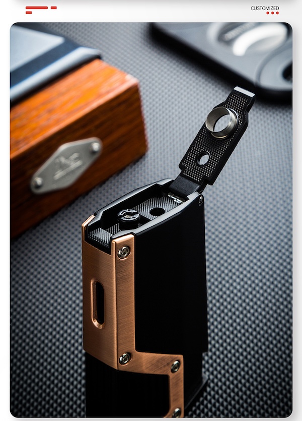 「Lubinski 台灣官方總代理」LOTUS 蓮花 進口四噴火焰雪茄打火機附雪茄剪|Capadura|,雪茄課程,雪茄館,cigar,Capadura,非古雪茄