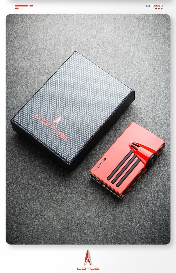 「Lubinski 台灣官方總代理」LOTUS 蓮花 防風充氣雙噴雪茄專用打火機｜Capadura｜,雪茄課程,雪茄館,cigar,Capadura,非古雪茄