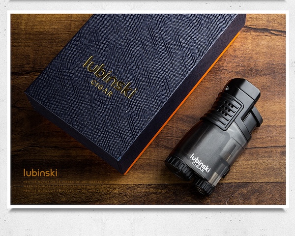 「Lubinski 台灣官方總代理」LUBINSKI 多功能帶開孔器 藍焰三直衝雪茄打火機｜Capadura｜,雪茄課程,雪茄館,cigar,Capadura,非古雪茄