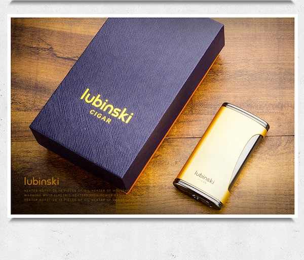「Lubinski 台灣官方總代理」魯賓斯基 高檔鋅合金屬雪茄打火機禮盒｜Capadura｜,雪茄課程,雪茄館,cigar,Capadura,非古雪茄
