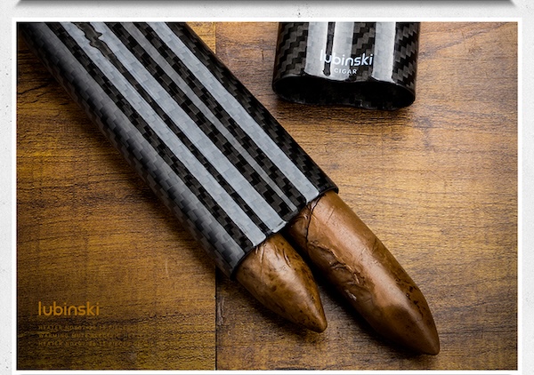 「Lubinski 台灣官方總代理」LUBINSKI 時尚個性三支裝雪茄保濕管|Capadura|,雪茄槍,雪茄剪,雪茄包,雪茄客,雪茄