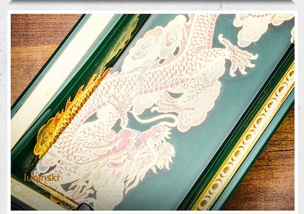 「Lubinski 台灣官方總代理」魯賓斯基 時尚琉璃工藝兩槽雪茄煙灰缸｜Capadura｜
