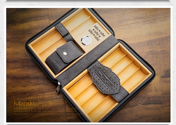 「Lubinski 台灣官方總代理」LUBINSKI 進口真皮雪松木雪茄保濕盒｜Capadura｜,雪茄課程,雪茄館,cigar,Capadura,非古雪茄