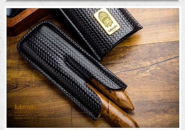 「Lubinski 台灣官方總代理」雪茄便攜皮套3支2支裝牛皮保濕管｜Capadura｜,雪茄課程,雪茄館,cigar,Capadura,非古雪茄