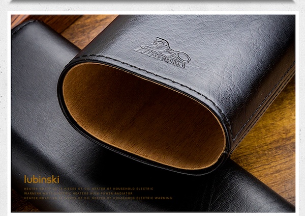 「Lubinski 台灣官方總代理」便攜皮套雪茄三支裝保濕管｜Capadura｜,雪茄課程,雪茄館,cigar,Capadura,非古雪茄