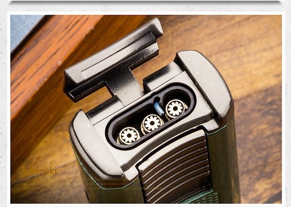 「Lubinski 台灣官方總代理」魯賓斯基 多功能聚火藍焰三直衝雪茄打火機|Capadura|,雪茄課程,雪茄館,cigar,Capadura,非古雪茄