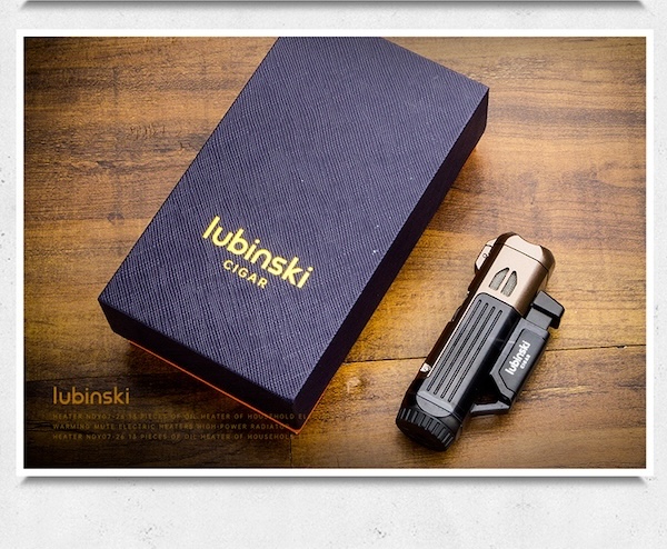 「Lubinski 台灣官方總代理」LUBINSKI 多功能單直衝雪茄打火機|Capadura|,雪茄課程,雪茄館,cigar,Capadura,非古雪茄