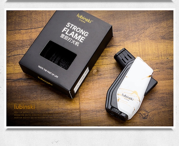 「Lubinski 台灣官方總代理」LUBINSKI 時尚直衝聚火藍焰雪茄打火機｜Capadura｜,雪茄課程,雪茄館,cigar,Capadura,非古雪茄