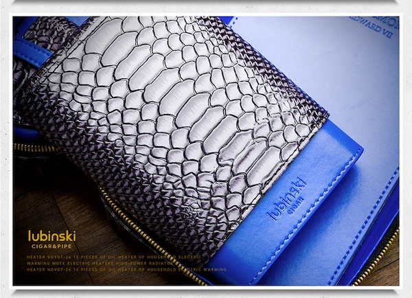 「Lubinski 台灣官方總代理」 蟒蛇紋便攜包5支裝雪茄保濕盒禮品裝｜Capadura｜,雪茄課程,雪茄館,cigar,Capadura,非古雪茄