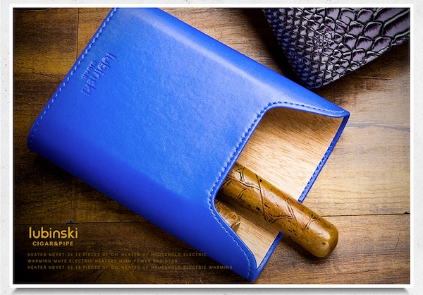 「Lubinski 台灣官方總代理」 蟒蛇紋便攜包5支裝雪茄保濕盒禮品裝｜Capadura｜,雪茄課程,雪茄館,cigar,Capadura,非古雪茄