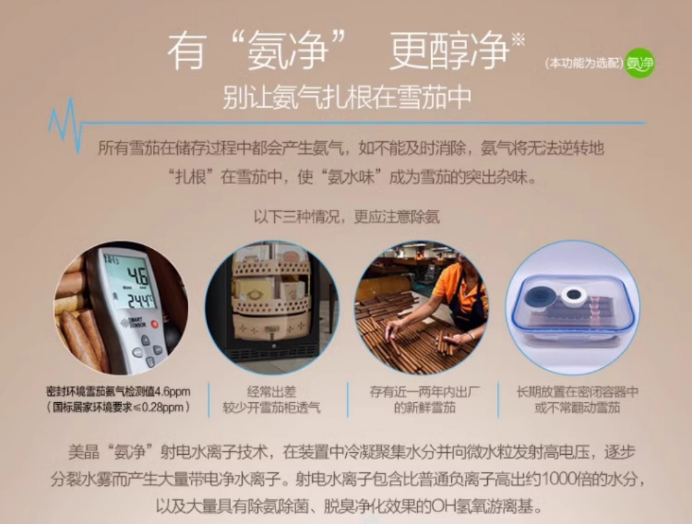 「Lubinski 台灣官方總代理」Raching 美晶 MON1800A智慧水平線實木 雪茄保濕煙櫃｜Capadura｜
