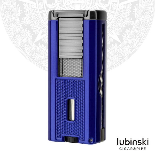 「Lubinski 台灣官方總代理」魯賓斯基 多功能聚火藍焰三直衝雪茄打火機｜Capadura｜,雪茄課程,雪茄館,cigar,Capadura,非古雪茄