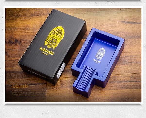 「Lubinski 台灣官方總代理」魯賓斯基 個性時尚鋅合金屬雪茄煙灰缸 |Capadura|,雪茄課程,雪茄館,cigar,Capadura,非古雪茄