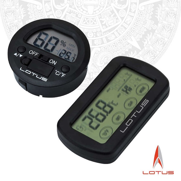 「Lubinski 台灣官方總代理」LOTUS 原裝正品美國蓮花雪茄電子溫濕度計｜Capadura｜,雪茄課程,雪茄館,cigar,Capadura,非古雪茄