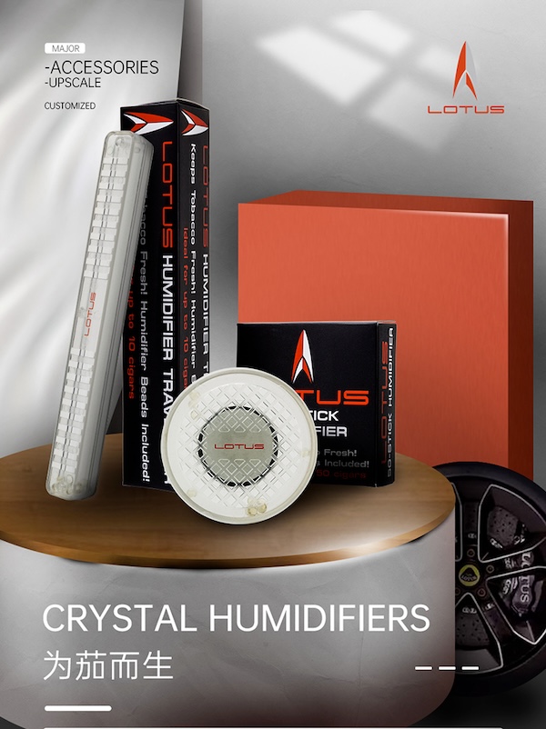 「Lubinski 台灣官方總代理」LOTUS 原裝正品 美國蓮花 煙草恆濕珠雪茄盒保濕器｜Capadura｜,雪茄課程,雪茄館,cigar,Capadura,非古雪茄