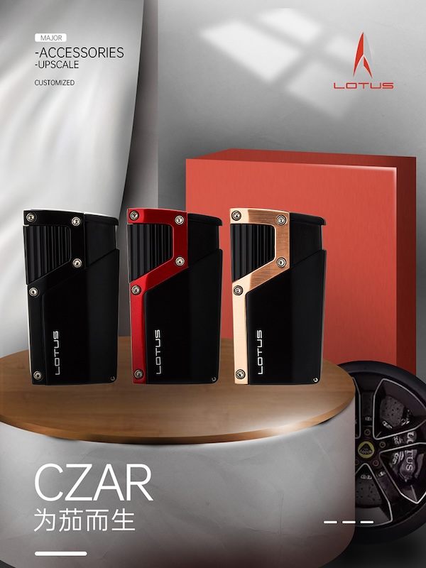 「Lubinski 台灣官方總代理」LOTUS 蓮花 進口四噴火焰雪茄打火機附雪茄剪|Capadura|,雪茄課程,雪茄館,cigar,Capadura,非古雪茄