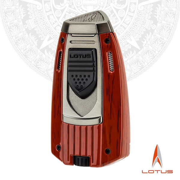 「Lubinski 台灣官方總代理」LOTUS蓮花 時尚個性二直衝聚火金屬雪茄打火機｜Capadura｜,雪茄課程,雪茄館,cigar,Capadura,非古雪茄