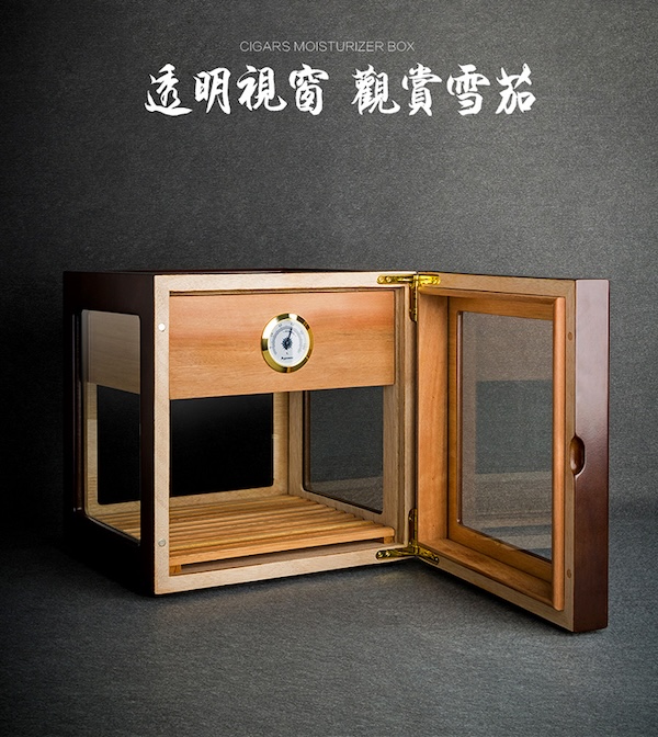 「Lubinski 台灣官方總代理」LUBINSKI 魯賓斯基雪茄展示盒 古巴雪茄煙保濕櫃｜Capadura｜
