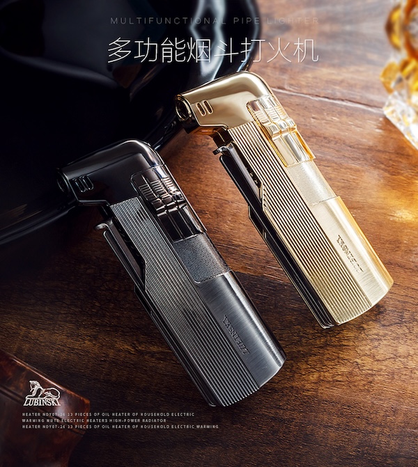 「Lubinski 台灣官方總代理」LUBINSKI 多功能四合一斜火煙斗打火機｜Capadura｜,雪茄課程,雪茄館,cigar,Capadura,非古雪茄