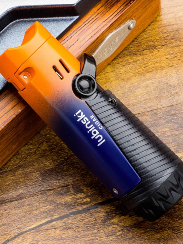 「Lubinski 台灣官方總代理」魯賓斯基 雙直衝聚火藍焰雪茄點火器｜Capadura｜,雪茄課程,雪茄館,cigar,Capadura,非古雪茄