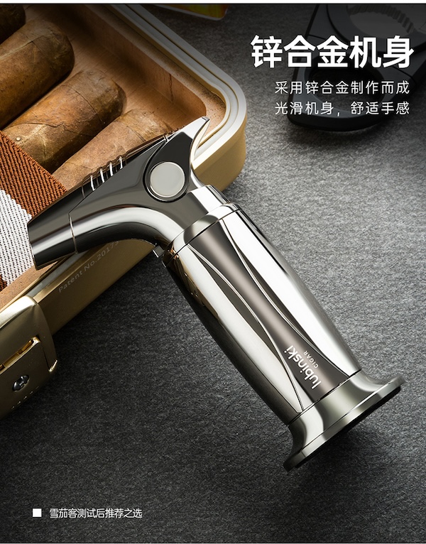 「Lubinski 台灣官方總代理」魯賓斯基 高檔直衝火台式雪茄防風打火機｜Capadura｜,雪茄課程,雪茄館,cigar,Capadura,非古雪茄