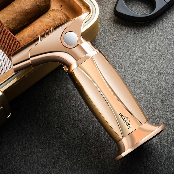 「Lubinski 台灣官方總代理」魯賓斯基 高檔直衝火台式雪茄防風打火機｜Capadura｜,雪茄課程,雪茄館,cigar,Capadura,非古雪茄