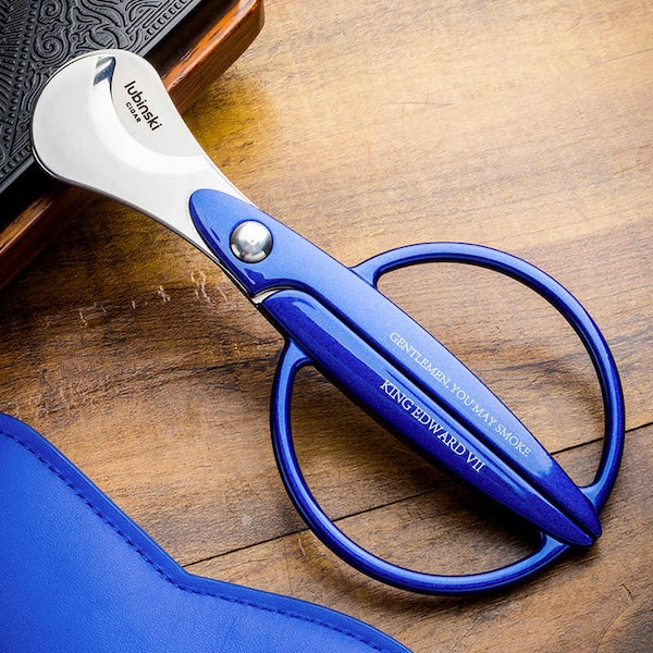 「Lubinski 台灣官方總代理」魯賓斯基 潮流不鏽鋼平切雪茄剪刀 ｜Capadura｜,雪茄課程,雪茄館,cigar,Capadura,非古雪茄