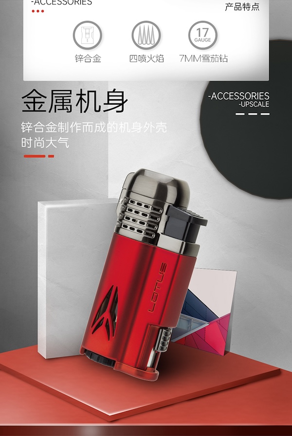 「Lubinski 台灣官方總代理」LOTUS蓮花 原裝正品 多功能帶鑽孔器雪茄打火機|Capadura|,雪茄課程,雪茄館,cigar,Capadura,非古雪茄