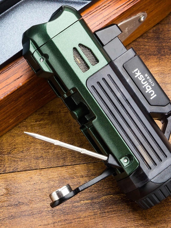 「Lubinski 台灣官方總代理」LUBINSKI 多功能單直衝雪茄打火機｜Capadura｜,雪茄課程,雪茄館,cigar,Capadura,非古雪茄