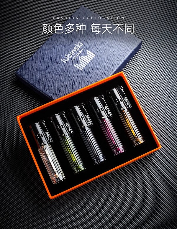 「Lubinski 台灣官方總代理」砂輪單直衝藍焰雪茄打火機禮盒套裝|Capadura|,雪茄課程,雪茄館,cigar,Capadura,非古雪茄