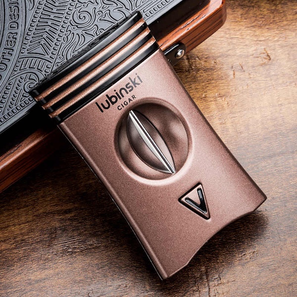 「Lubinski 台灣官方總代理」鋅合金多功能半自動V型雪茄剪 ｜Capadura｜,雪茄課程,雪茄館,cigar,Capadura,非古雪茄