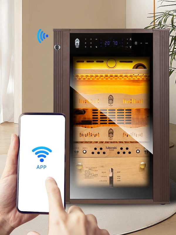 「Lubinski 台灣官方總代理」智能恆溫恆濕淨氨雪茄櫃｜Capadura｜,雪茄課程,雪茄館,cigar,Capadura,非古雪茄