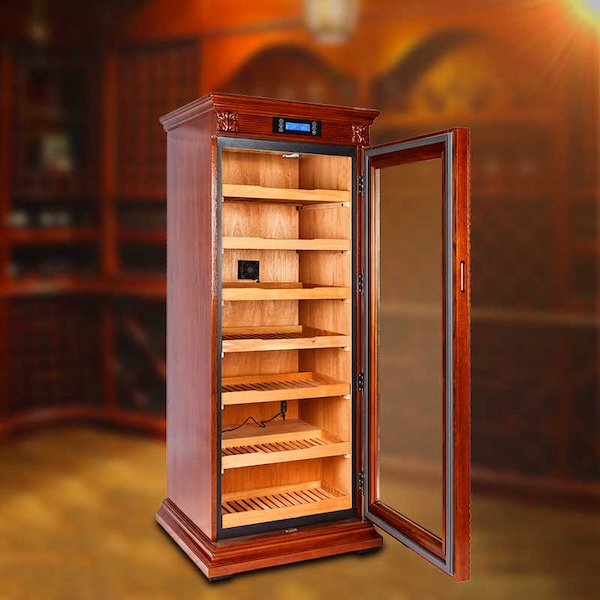 「Lubinski 台灣官方總代理」 電子恆溫控濕靜音高檔實木雪茄櫃｜Capadura｜,雪茄課程,雪茄館,cigar,Capadura,非古雪茄