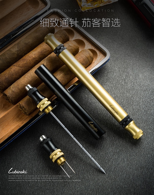 「Lubinski 台灣官方總代理」 便攜多功能雪茄通針 ｜Capadura｜