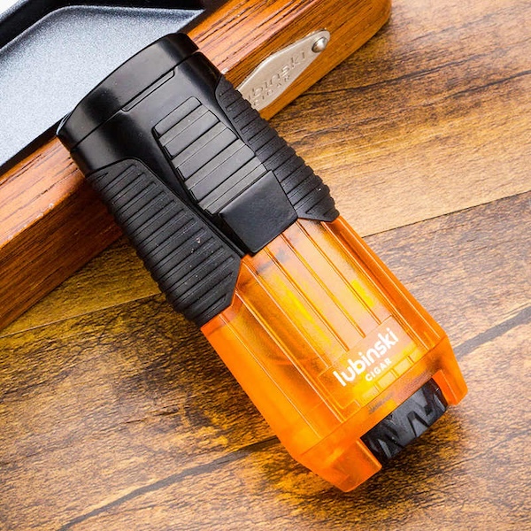 「Lubinski 台灣官方總代理」魯賓斯基 多功能帶煙托架單直衝點雪茄打火機｜Capadura｜,雪茄課程,雪茄館,cigar,Capadura,非古雪茄