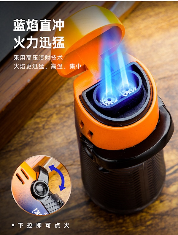 「Lubinski 台灣官方總代理」魯賓斯基 雙直衝聚火藍焰雪茄點火器|Capadura|,雪茄課程,雪茄館,cigar,Capadura,非古雪茄