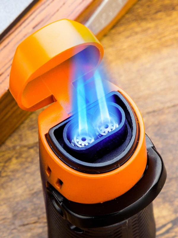 「Lubinski 台灣官方總代理」魯賓斯基 雙直衝聚火藍焰雪茄點火器｜Capadura｜,雪茄課程,雪茄館,cigar,Capadura,非古雪茄