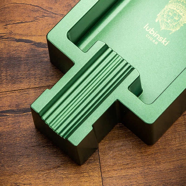 「Lubinski 台灣官方總代理」魯賓斯基 個性時尚鋅合金屬雪茄煙灰缸 ｜Capadura｜,雪茄課程,雪茄館,cigar,Capadura,非古雪茄