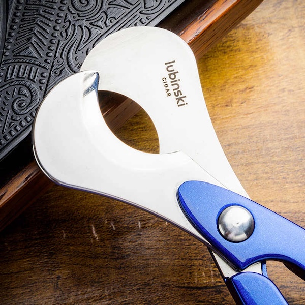 「Lubinski 台灣官方總代理」魯賓斯基 潮流不鏽鋼平切雪茄剪刀 ｜Capadura｜,雪茄課程,雪茄館,cigar,Capadura,非古雪茄