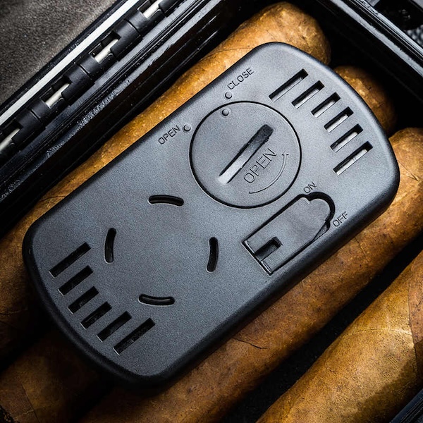 「Lubinski 台灣官方總代理」LOTUS 原裝正品美國蓮花雪茄電子溫濕度計｜Capadura｜,雪茄課程,雪茄館,cigar,Capadura,非古雪茄