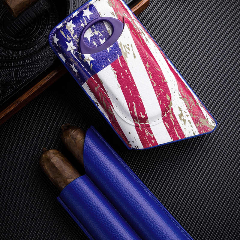 「Lubinski 台灣官方總代理」LOTUS2021 美國蓮花2支裝雪茄保濕皮套｜Capadura｜,雪茄課程,雪茄館,cigar,Capadura,非古雪茄