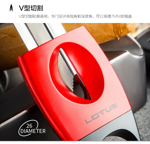 「Lubinski 台灣官方總代理」Lotus 原裝進口正品 美國蓮花 雪茄V剪禮盒裝｜Capadura｜