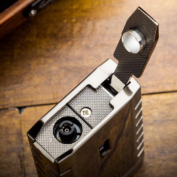 「Lubinski 台灣官方總代理」LUBINSKI 鋅合金藍焰雙直衝多功能雪茄打火機｜Capadura｜,雪茄課程,雪茄館,cigar,Capadura,非古雪茄