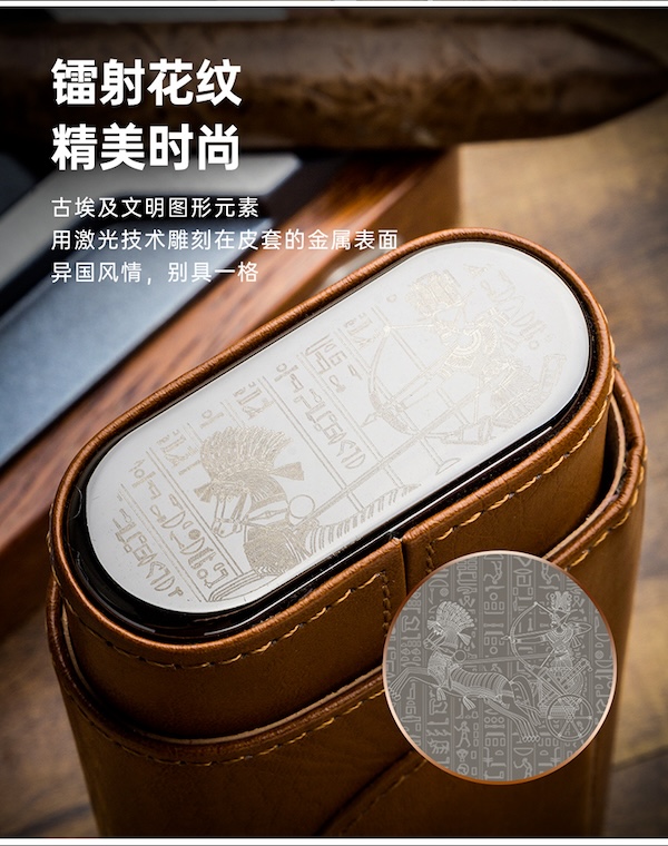 「Lubinski 台灣官方總代理」便攜皮套雪茄三支裝保濕管｜Capadura｜,雪茄課程,雪茄館,cigar,Capadura,非古雪茄